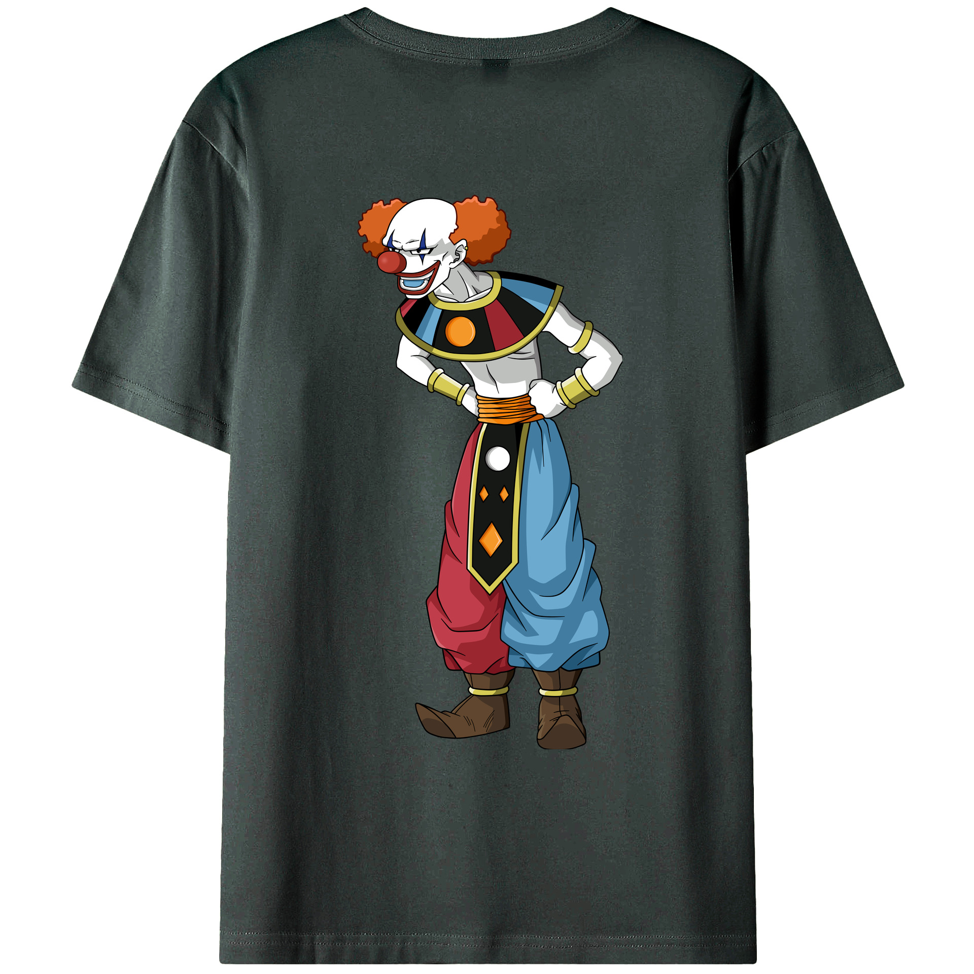 （画像用） ドラゴンボール DRAGON BALL 綿100％ メンズ半袖Tシャツ（バックプリント） 通気性